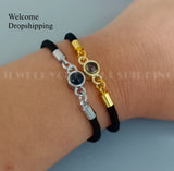 Custom Photo Couples Bracelet - Romantic Holiday Souvenirs