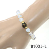 Bracelet Natural Stone Amazons Powder Crystals Opals Topazs