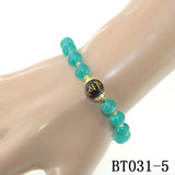 Bracelet Natural Stone Amazons Powder Crystals Opals Topazs