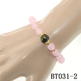 Bracelet Natural Stone Amazons Powder Crystals Opals Topazs