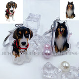 Personalized Double-sided Clear Acrylic Keychain - Custom Gift