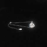 10pcs Stainless Steel Boat Pendant Bracelet Lady Jewelry Gift Good Luck