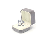 Velvet Ring Pendant Bracelet Jewelry Box High Metal Case Logo