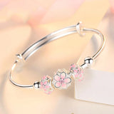 Cherry Blossom Love Bracelet - Female Japanese Student Jewelry