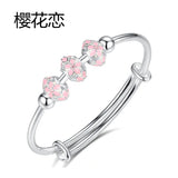Cherry Blossom Love Bracelet - Female Japanese Student Jewelry