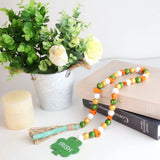 20Pcs Easter Wooden Beads Carrot-Shaped for DIY Jewelry Making