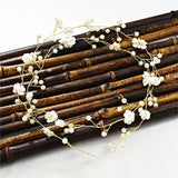 Acrylic Flower Headband for Women Beach Wedding