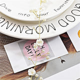 Acrylic Flower Headband for Women Beach Wedding