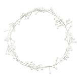 Acrylic Flower Headband for Women Beach Wedding