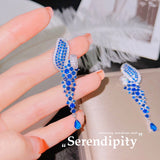 Diamond Stud Earrings Women's High Carbon Jewelry