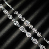 T Diamond Bracelet Women's High Carbon Diamond Jewelry
