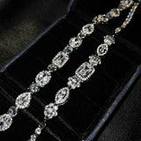 T Diamond Bracelet Women's High Carbon Diamond Jewelry