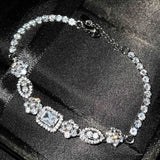 Women's T Diamond Bracelet High Carbon Diamond Jewelry