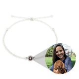 Custom Photo Projection Bracelet Personalized Picture Woven Bracelet