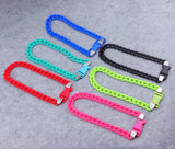 Punk Chain Padlock Necklace Chunky Buckle Pendant