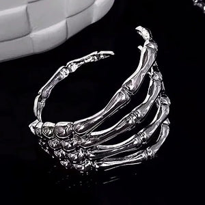 Skull Ghost Claw Bracelet Goth Hip-hop Cuff