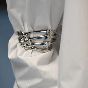 Skull Ghost Claw Bracelet Goth Hip-hop Cuff