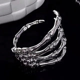 Skull Ghost Claw Bracelet Goth Hip-hop Cuff