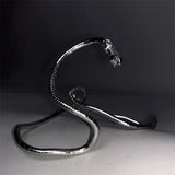 Silver Snake Punk Hip Hop Necklace for Women