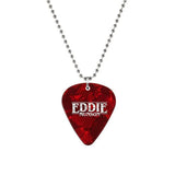 Punk Style Eddie Munson Stranger Things Guitar Pick Pendant Necklace