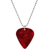 Punk Style Eddie Munson Stranger Things Guitar Pick Pendant Necklace