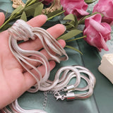 Punk Style Tassel Necklace w/ Snake Chain