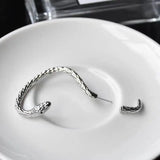 Punk Twining Snake Shape Earrings Stud Cuff Earrings for Women Girls
