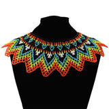Bohemian Style Resin Beads Necklace for Women's Party