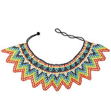 Bohemian Style Resin Beads Necklace for Women's Party