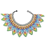 Bohemian Style Resin Beads Necklace for Women's Party