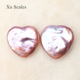 Special-shaped Baroque Big Love Pearl Earrings DIY Jewelry