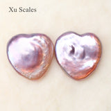 Special-shaped Baroque Big Love Pearl Earrings DIY Jewelry