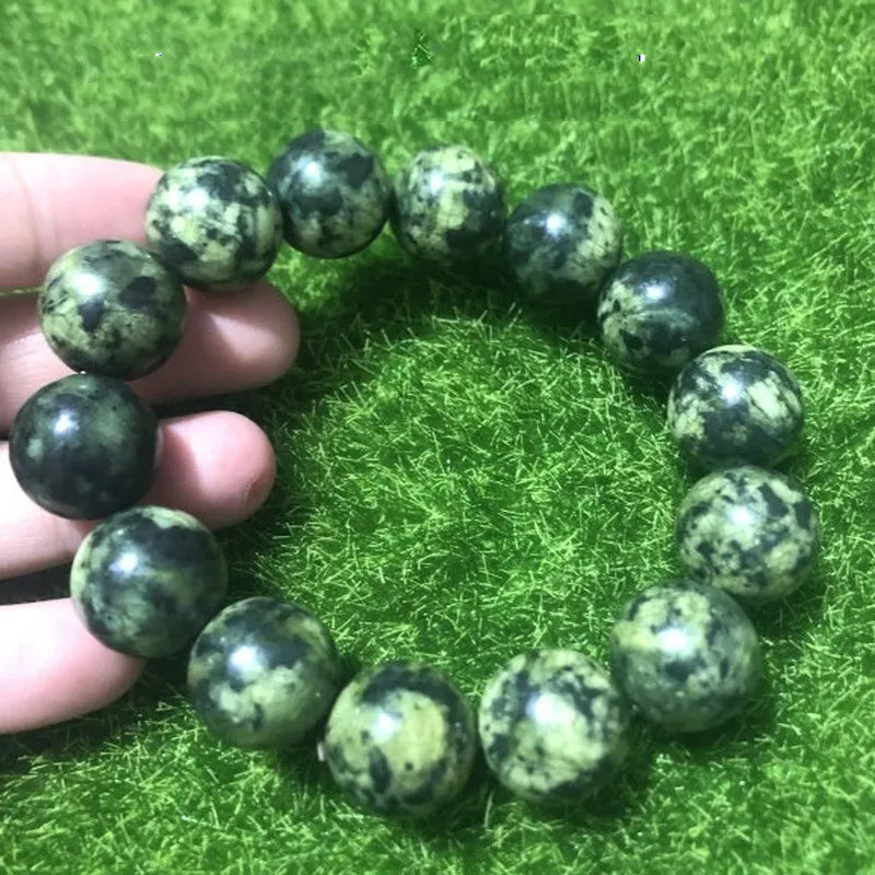 Natural Jade Tibetan Jade Medicine King Stone Hand String
