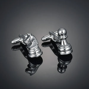 Chess Cufflinks Men's French Shirt Movie Car Logo Cuff Links