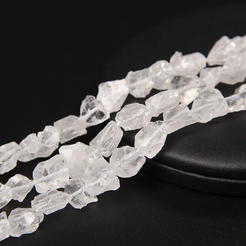 Clear Healing Crystal Quartz Stone 7-30mm Mineral Specimen for Crafts Jewelry