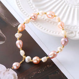 Natural Freshwater Pearl Bracelet Jewelry Wedding Gift