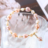 Natural Freshwater Pearl Bracelet Jewelry Wedding Gift