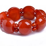 Red Agate Bracelet for Men's Birth Year National Style