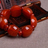 Red Agate Bracelet for Men's Birth Year National Style