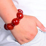 Red Agate Bracelet for Men's Birth Year National Style