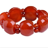 Red Agate Bracelet for Men's Birth Year National Style