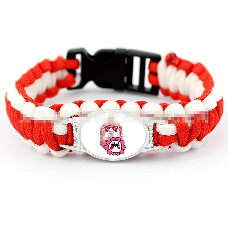 Fraternity Shield 1913 Elephant Braided Bracelet Jewelry