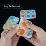 Small Flower Resin Mold DIY Decorations UV Epoxy Silicone Casting Mold