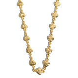 Zircon Teddy Bear Crystal Choker Necklace for Women Girls