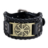 Men's Retro Braided Cowhide Bracelet