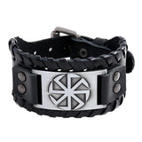 Men's Retro Braided Cowhide Bracelet