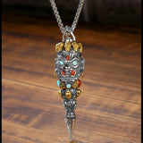 Retro Buddha Pendant Male and Female Models Large Falling Magic Pestle Pendant