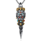 Retro Buddha Pendant Male and Female Models Large Falling Magic Pestle Pendant