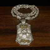 Nepalese Lion King Beast Necklace Lucky Transfer Pendant