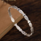 Distressed Smooth Fish Bracelet For Men And Women